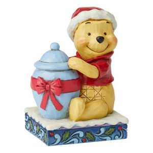 Disney Traditions Winnie The Pooh Christmas Statue