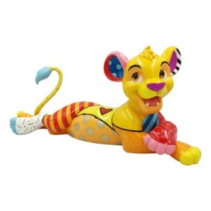 Disney Lion King Simba Big Fig Statue by Romero Britto
