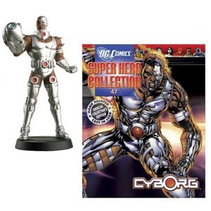 DC Superhero Cyborg Figurine and Collection Magazine