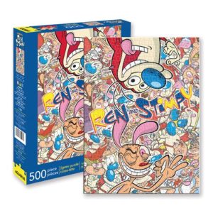 Ren and Stimpy Cartoon 500-Piece Puzzle