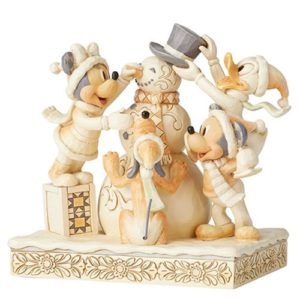 Disney Traditions Fab Four White Woodland Jim Shore Statue