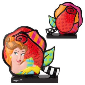 Disney Belle Rose Statue by Romero Britto