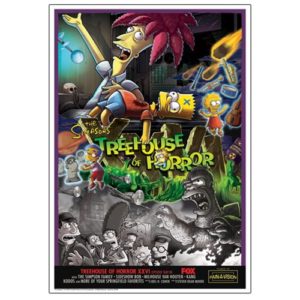 The Simpsons Treehouse of Horror XXVI Paper Giclee Print