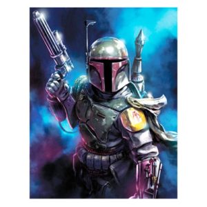 Star Wars From the Shadows by Santi Casas Canvas Giclee Art