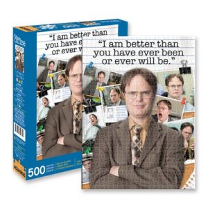 The Office Dwight Schrute Quote 500-Piece Puzzle