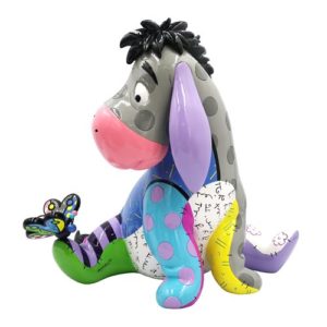 Disney Winnie the Pooh Eeyore Big Fig Statue Romero Britto