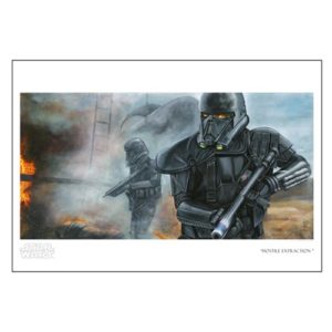 Star Wars Hostile Extraction by Greg Lipton Paper Giclee