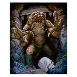 Star Wars Rancor’s Demise by Jaime Carrillo Canvas Giclee