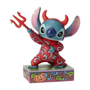 Disney Traditions Stitch in Devil Costume Statue