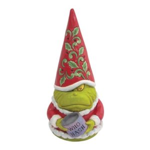 Dr. Seuss The Grinch Gnome with Who Hash by Jim Shore Statue