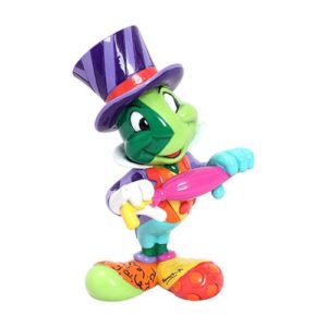 Disney Pinocchio Jiminy Cricket Mini Statue by Romero Britto