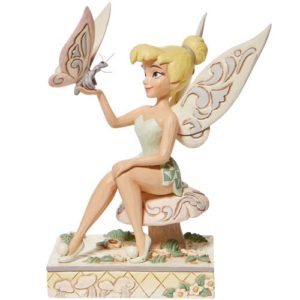Disney Traditions Tinker Bell White Woodland Statue