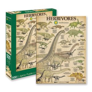 Smithsonian Herbivores 500-Piece Puzzle