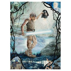 Star Wars Perseus Skywalker Wrapped Giclee Print