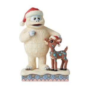 Rudolph the Red-Nosed Reindeer Bumble with Rudolph Statue