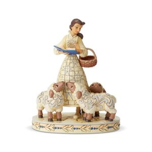 Disney Traditions Belle White Woodland Statue by Jim Shore