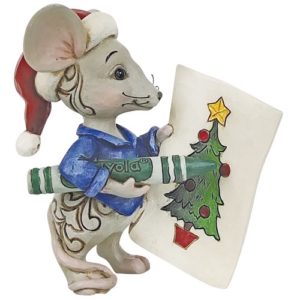 Crayola Mouse by Jim Shore Mini-Statue