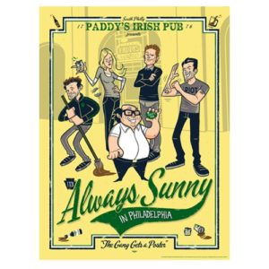It’s Always Sunny The Gang Gets a Poster Lithograph