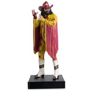 WWE Championship Collection Macho Man Statue with Magazine