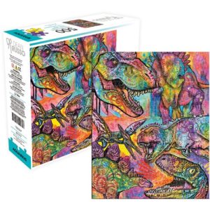 Dean Russo Dinosaurs 500-Piece Puzzle