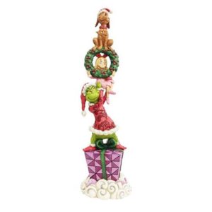 Dr. Seuss The Grinch Stacked Characters Statue by Jim Shore