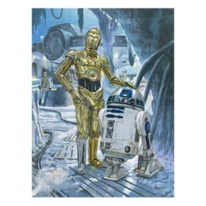Star Wars Waiting at the South Entrance Canvas Giclee Print