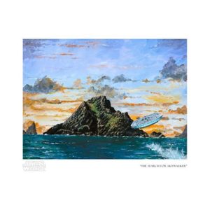 Star Wars Search for Skywalker by Kim Gromoll Paper Giclee