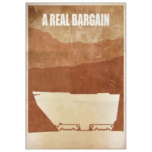 Star Wars Jawa Sandcrawler A Real Bargain Paper Giclee Print