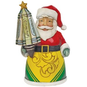 Crayola Santa by Jim Shore Mini-Statue