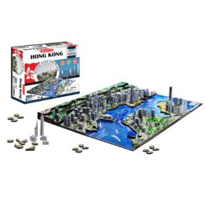 Hong Kong China 4D Puzzle
