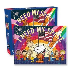 Peanuts Snoopy in Space 500-Piece Puzzle