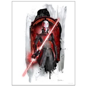 Star Wars Rebels Inquisitor by Steve Anderson Lithograph