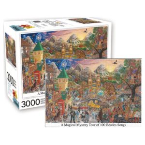 Beatles Inspired Magical Mystery Tour 3,000-Piece Puzzle