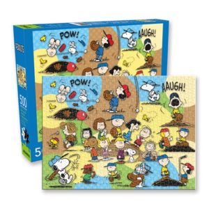 Peanuts Baseball 500-Piece Puzzle
