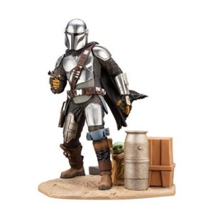 Star Wars The Mandalorian and Child 1:7 Scale ARTFX Statue
