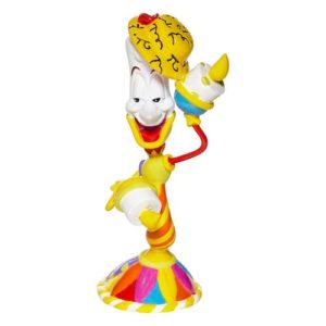 Disney Beauty and the Beast Lumiere by Romero Britto Statue