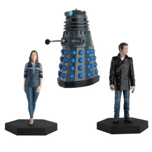 Doctor Who 8th Doctor and Liv Chenka with Dalek Figures