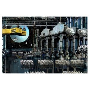 Star Wars Imperial Staging by Cliff Cramp Canvas Giclee