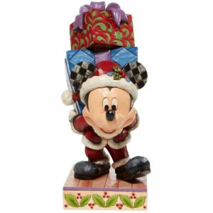 Disney Traditions Mickey with Presents by Jim Shore Statue