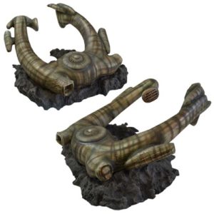 Alien Derelict Ship Statue