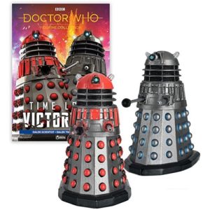 Doctor Who Set #2 Dalek Time Commander and Scientist Figures
