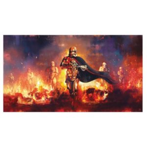 Star Wars The Phasma Command by Akirant Canvas Giclee Print