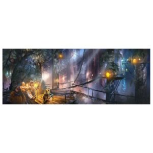 Star Wars: ROTJ The Golden God Canvas Giclee Art Print