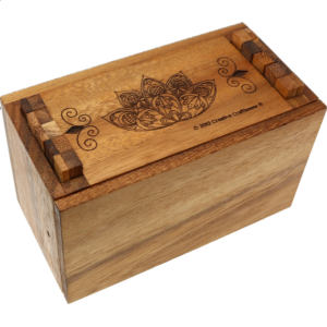 Secret Lock Box – Premium with Mandala Artwork