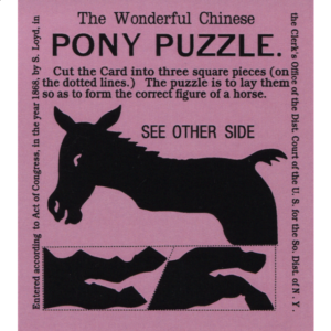 The Wonderful Chinese Pony Puzzle – Purple – Limited Edition