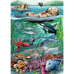 Life on the Pacific Ocean – Tray Puzzle