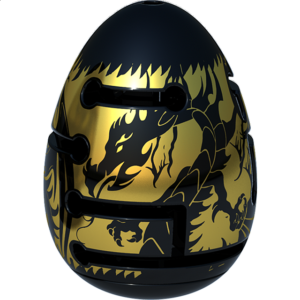 Smart Egg 2-Layer Labyrinth Puzzle – Level 3 Black Dragon