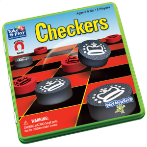 Take ‘N’ Play Anywhere Checkers Magnetic Game Tin