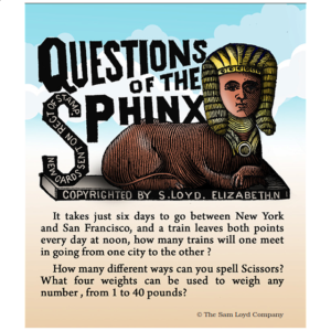Questions of the Sphinx