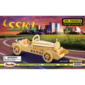 SSKL Car – 3D Wooden Puzzle